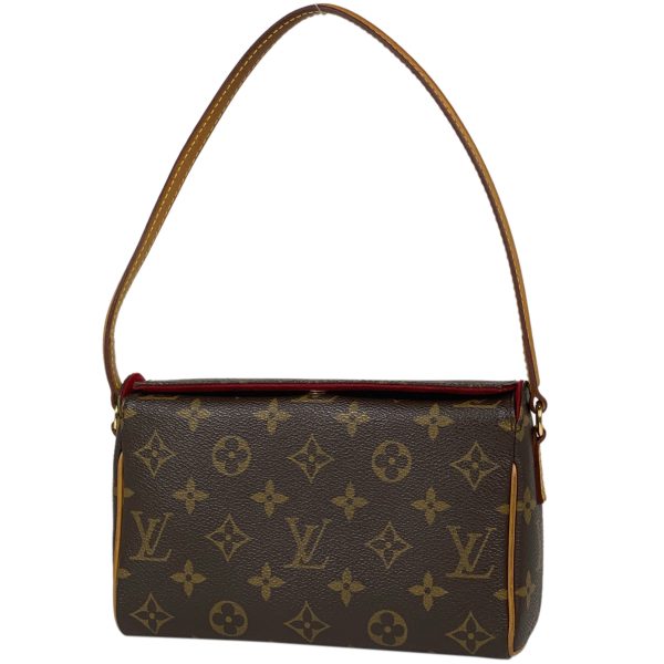 1000063896502 11 Louis Vuitton Recital One Shoulder Bag Monogram Brown