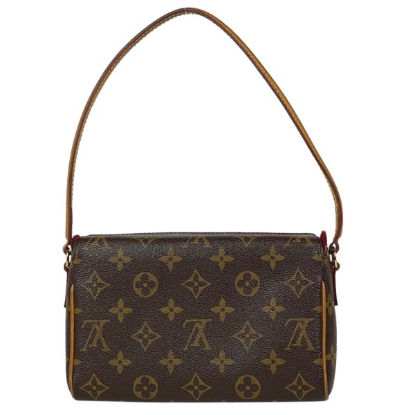 1000063896502 13 Louis Vuitton Recital One Shoulder Bag Monogram Brown