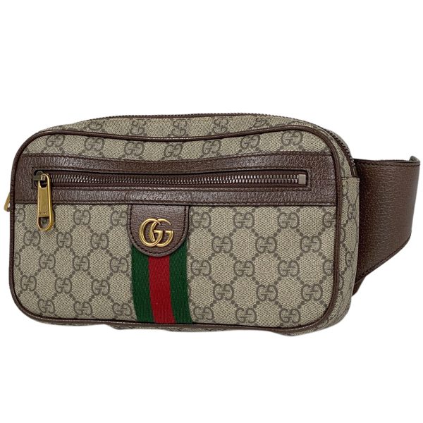 1000063943909 11 Gucci Ophidia GG Belt Bag Sherry Line Double G GG Marmont Waist Bag GG Supreme Beige