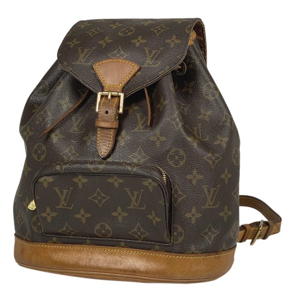 1000063967363 11 Louis Vuitton Montsouris MM Backpack Monogram Brown