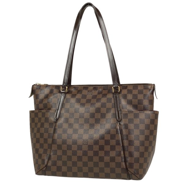 1000063970684 11 Louis Vuitton Totally MM Shoulder Tote Damier Brown