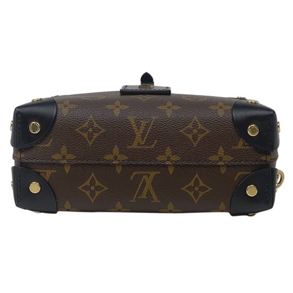 1000064056516 14 Louis Vuitton Petite Malle Souple 2WAY Crossbody Handbag Monogram Brown