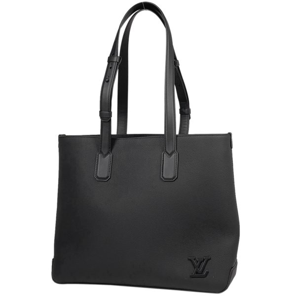 1000064067437 11 Louis Vuitton Fastline Tote LV Aerogram Shoulder Bag Leather Black