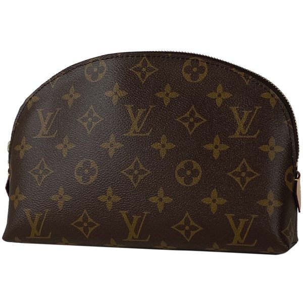 1000064069622 11 Louis Vuitton Pochette Cosmetic GM Makeup Pouch Monogram Brown