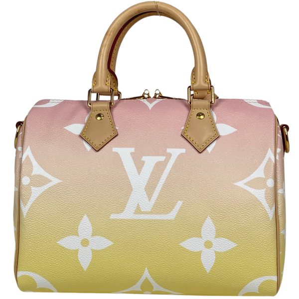 1000064070932 13 Louis Vuitton Speedy Bandouliere 25 Rose