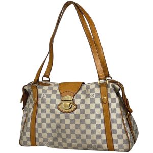 1000064117941 11 Gucci GG Supreme Shoulder Bag PVC Coated Canvas Leather Brown