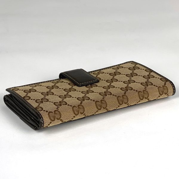 1000064118399 12 Gucci Wallet Brown Leather