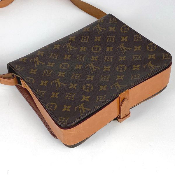 1000064135709 12 Louis Vuitton Cartesier Crossbody Shoulder Bag Monogram Brown