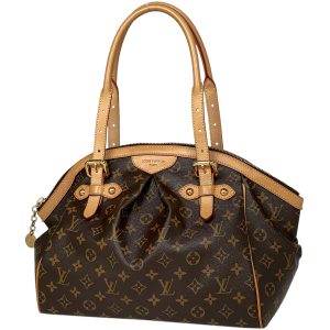 1000064174975 11 LOUIS VUITTON Monogram Manhattan PM Handbag Brown