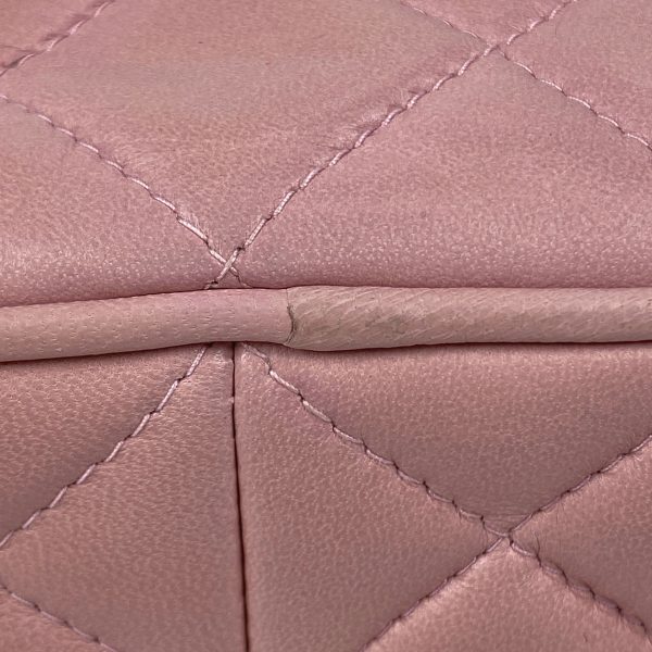 1000064177594 16 Chanel Cocomark Shoulder Bag Matelasse Leather Pink