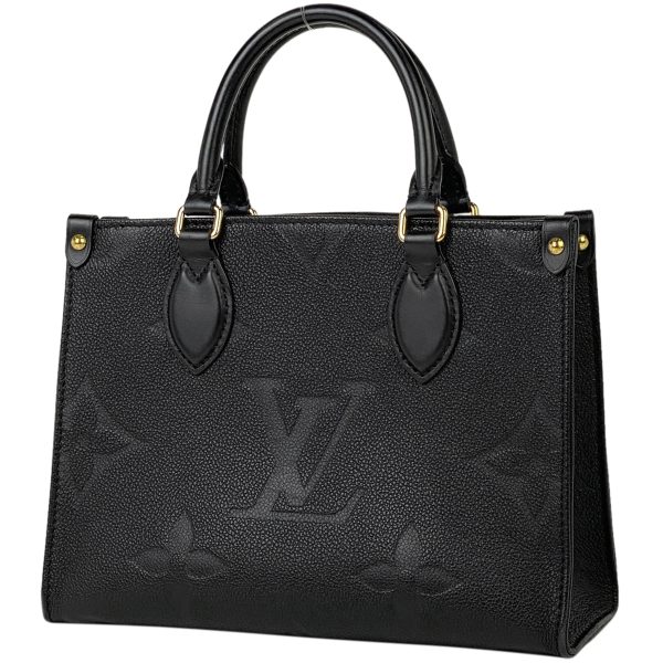 1000064184134 11 Louis Vuitton On the Go PM Handbag Monogram Empreinte Black