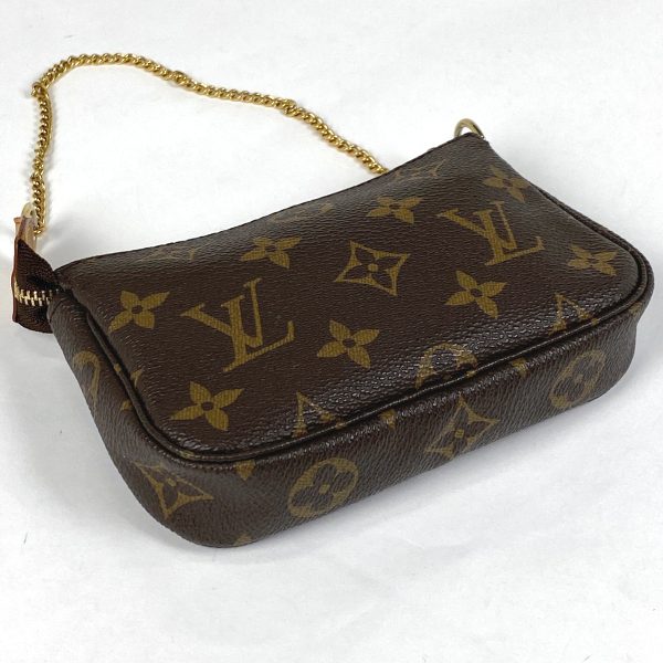 1000064185001 12 Louis Vuitton Mini Pochette Accessoire Monogram Brown