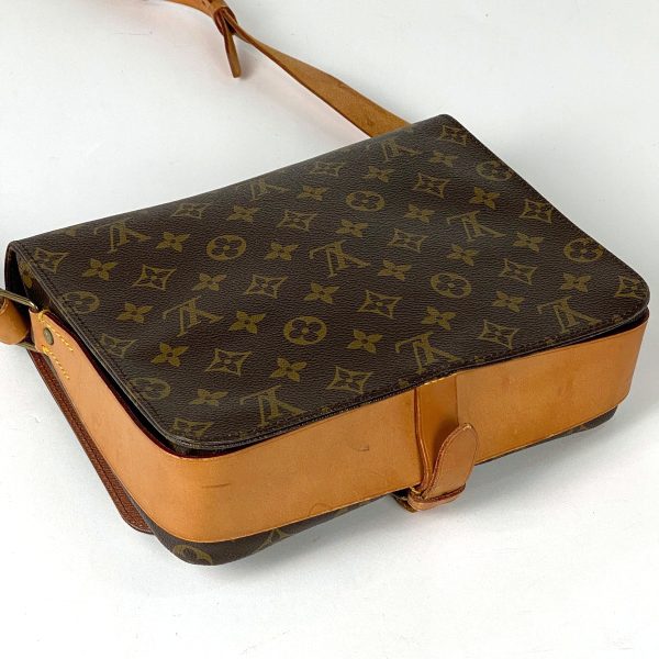 1000064274293 12 Louis Vuitton Cartesier Crossbody Shoulder Bag Monogram Brown