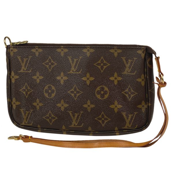 1000064345252 11 Louis Vuitton Pochette Accessories Pouch Monogram Brown