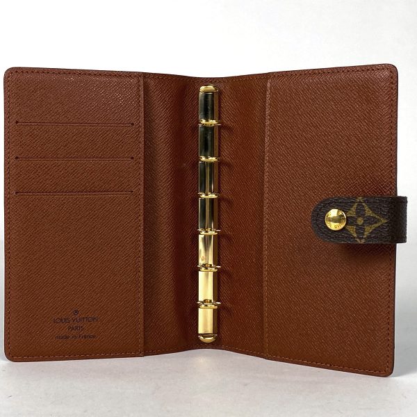 1000064357767 14 Louis Vuitton Agenda PM Notebook Cover Monogram Brown