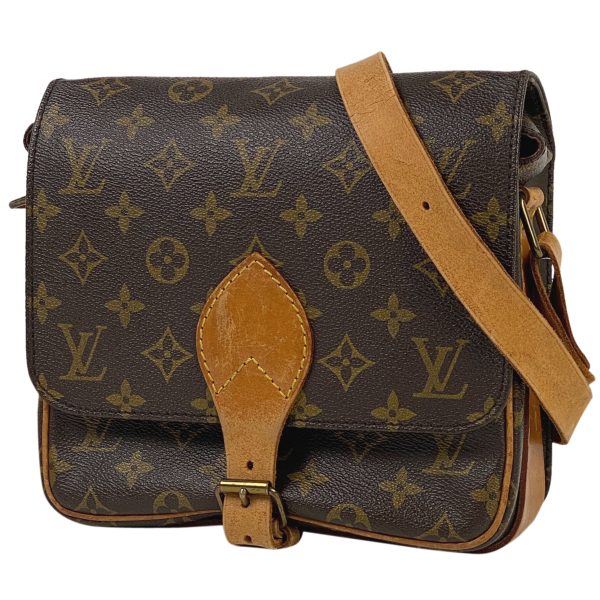 1000064390290 11 Louis Vuitton Cartesier 22 Crossbody Bag Monogram Brown