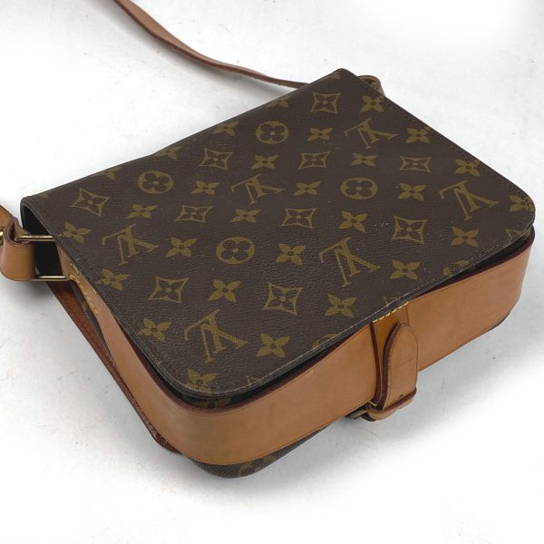 1000064407806 12 Louis Vuitton Cartesiere 22 Crossbody Shoulder Bag Monogram Brown