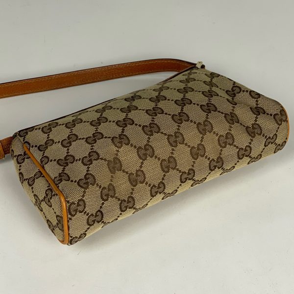 1000064417843 12 Gucci GG Pattern Handbag Abby Shoulder Bag Accessory Pouch GG Canvas Brown