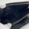 Prada Logo Bi-Fold Long Wallet Saffiano Leather Black - Image 5