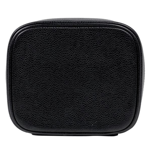 1000064455883 14 Chanel Cocomark Vanity Bag Cosmetic Makeup Accessory Case Caviar Skin Black