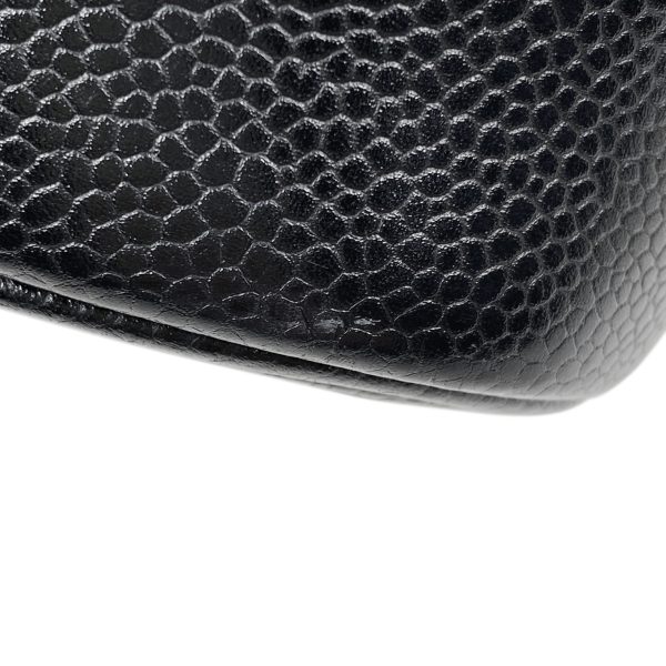 1000064455883 15 Chanel Cocomark Vanity Bag Cosmetic Makeup Accessory Case Caviar Skin Black