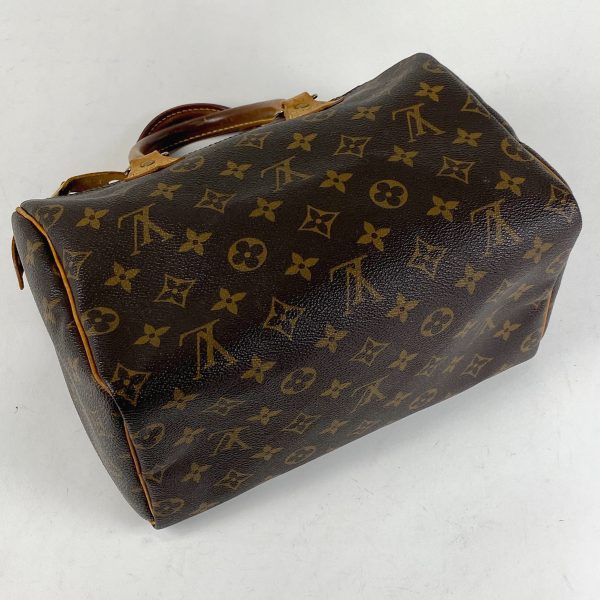 1000064472897 12 Louis Vuitton Speedy 25 Boston Bag Monogram Brown