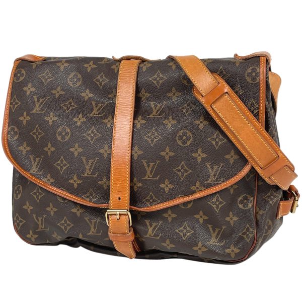 1000064564820 11 Louis Vuitton Saumur 35 Crossbody Shoulder Bag Monogram Brown