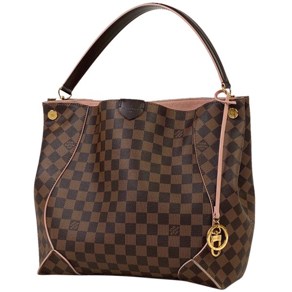 1000064585481 11 Louis Vuitton Kaisa Hobo Shoulder Bag Damier Brown