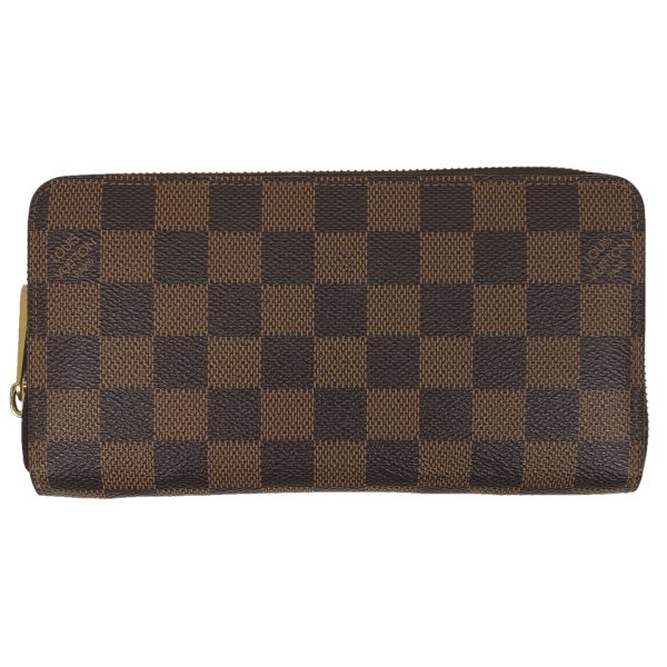 1000064597972 11 Louis Vuitton Zippy Wallet Damier Brown