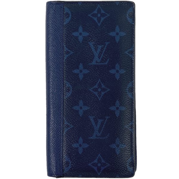 1000064700792 11 Louis Vuitton Portefeuille Brother Bi fold Long Wallet Taigarama Blue