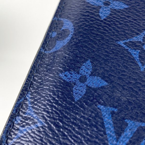 1000064700792 15 Louis Vuitton Portefeuille Brother Bi fold Long Wallet Taigarama Blue