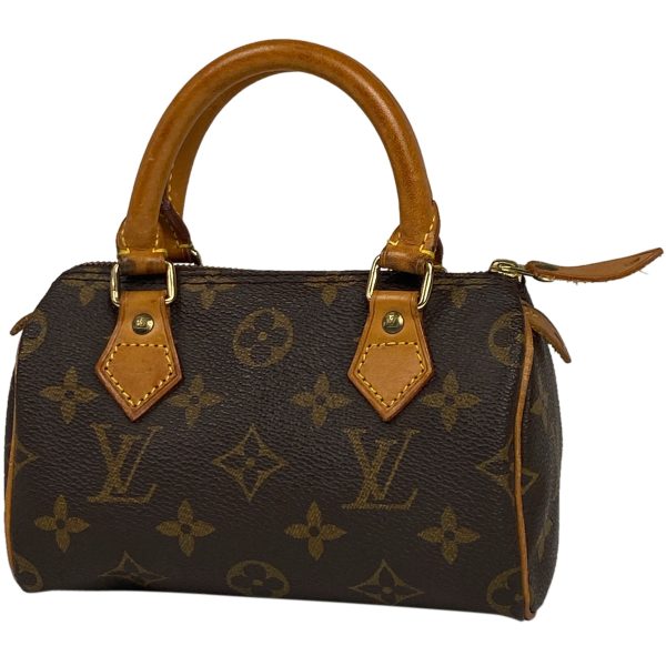 1000064807897 11 Louis Vuitton Mini Speedy 2WAY Shoulder Bag Monogram Brown