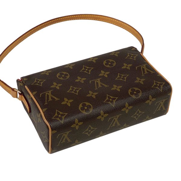 1000064807958 12 Louis Vuitton Recital One Shoulder Handbag Monogram Brown