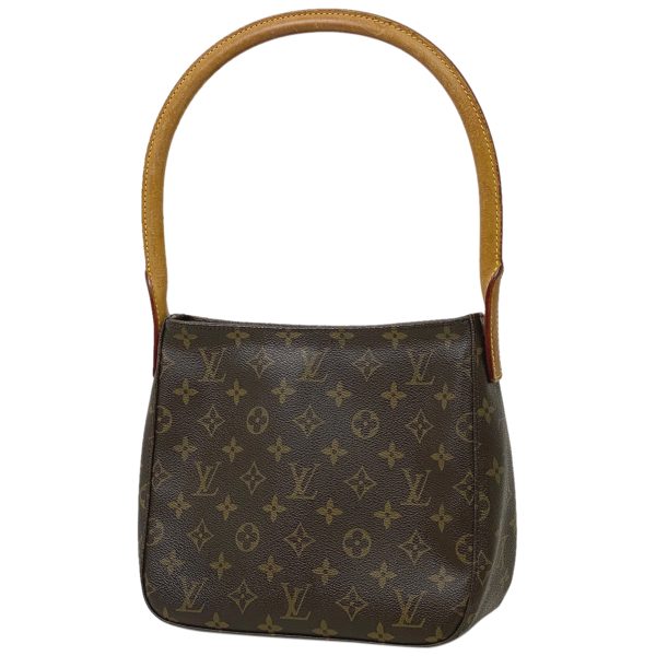 1000064826430 11 Louis Vuitton Looping MM Shoulder Bag Monogram Brown