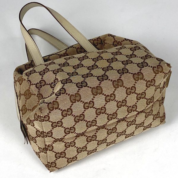 1000064853238 12 Gucci GG Pattern Mini Handbag GG Canvas Beige