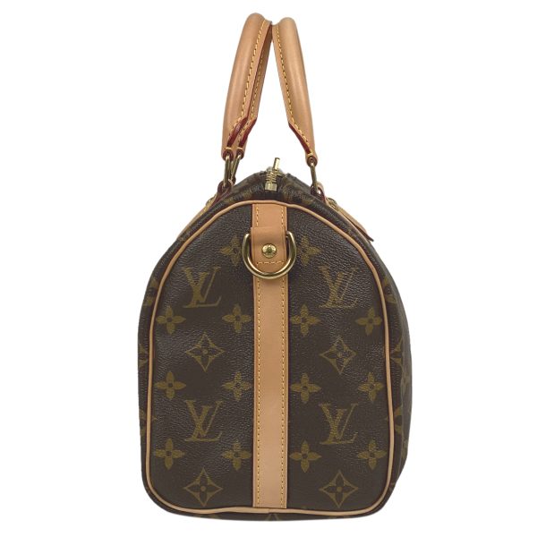 1000064856468 12 Louis Vuitton Speedy Bandouliere 25 Boston Bag Monogram Brown