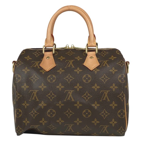 1000064856468 13 Louis Vuitton Speedy Bandouliere 25 Boston Bag Monogram Brown