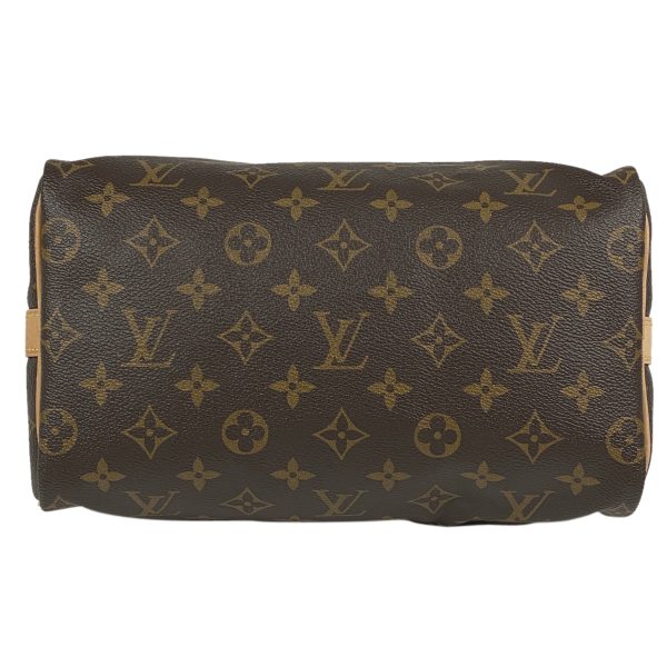 1000064856468 14 Louis Vuitton Speedy Bandouliere 25 Boston Bag Monogram Brown