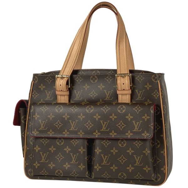 1000064863022 11 Louis Vuitton Multipuri City Shoulder Tote Bag Monogram Brown