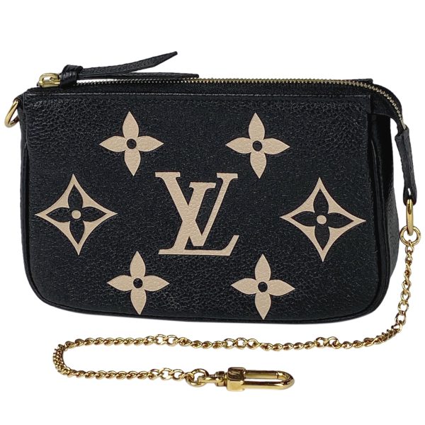 1000064877722 11 Louis Vuitton Mini Pochette Accessoire Makeup Pouch Monogram Empreinte Black