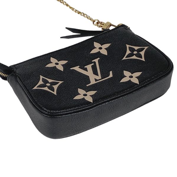 1000064877722 12 Louis Vuitton Mini Pochette Accessoire Makeup Pouch Monogram Empreinte Black