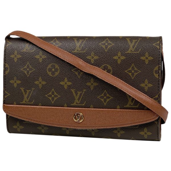 1000064885918 11 Louis Vuitton Bordeaux 24 Shoulder Bag Brown