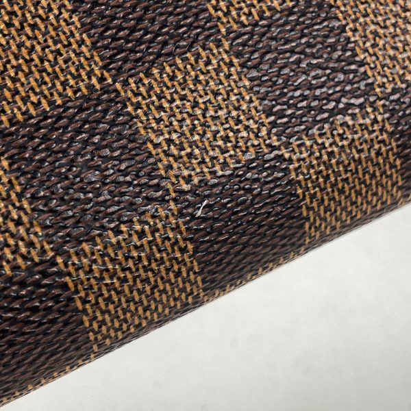 1000064887523 13 Louis Vuitton Portefeuille International Trifold Long Wallet Damier Brown