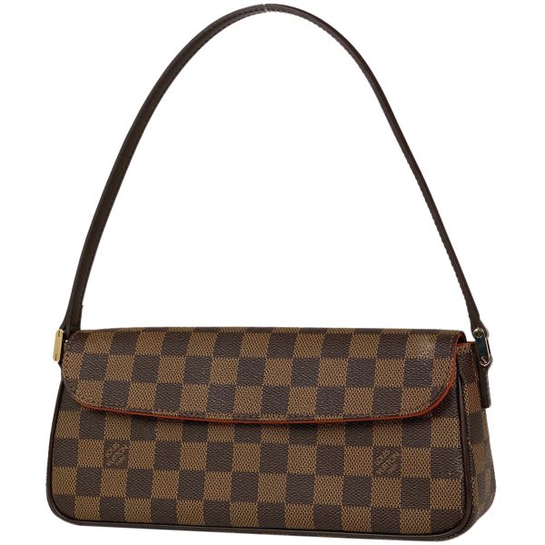 1000064889749 11 Louis Vuitton Recoleta One Shoulder Handbag Damier Brown