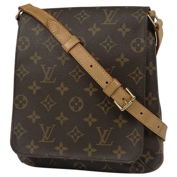 1000064895573 11 Louis Vuitton Musette Salsa Short Monogram Shoulder Bag Brown