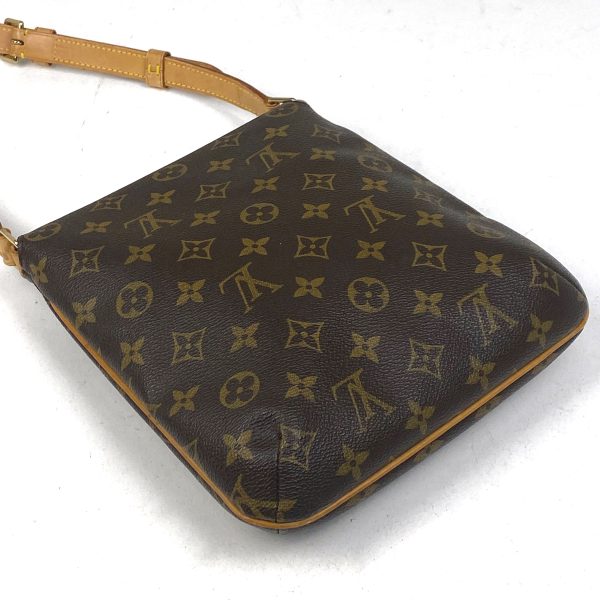 1000064895573 12 Louis Vuitton Musette Salsa Short Monogram Shoulder Bag Brown