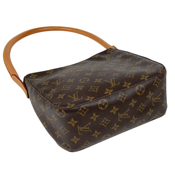 1000065054993 12 Louis Vuitton Looping MM Monogram Shoulder Bag Brown