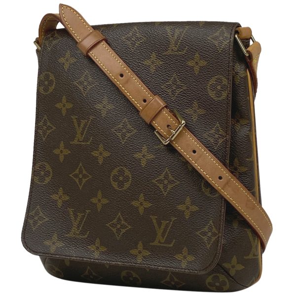 1000065056010 11 Louis Vuitton Musette Salsa Short Shoulder Bag Monogram Brown