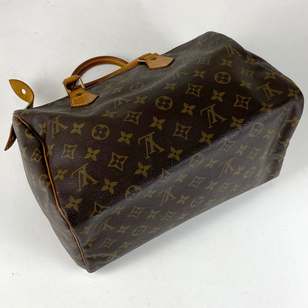 1000065059356 12 Louis Vuitton Speedy 30 Boston Bag Commuter Handbag Monogram Brown