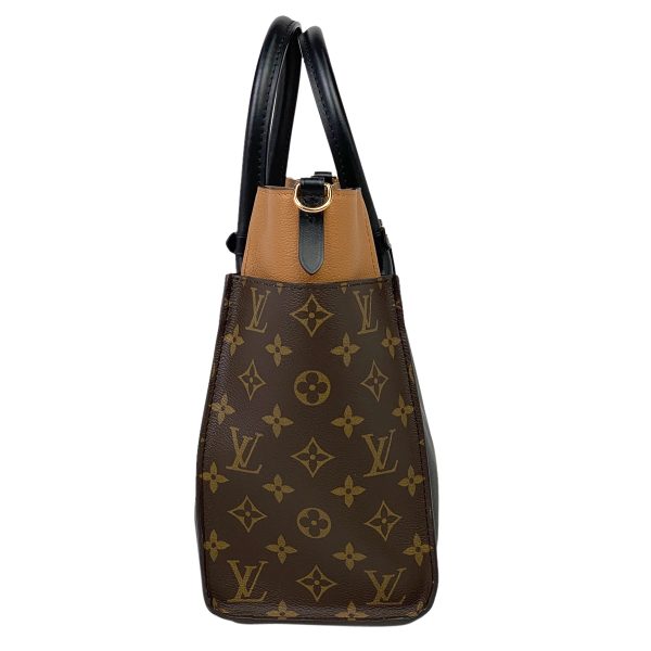 1000065060215 12 Louis Vuitton On My Side MM Leather Noir Black